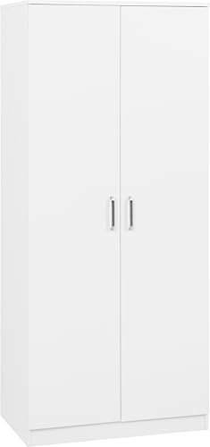 Seconique Dakota 2 Door Wardrobe in White