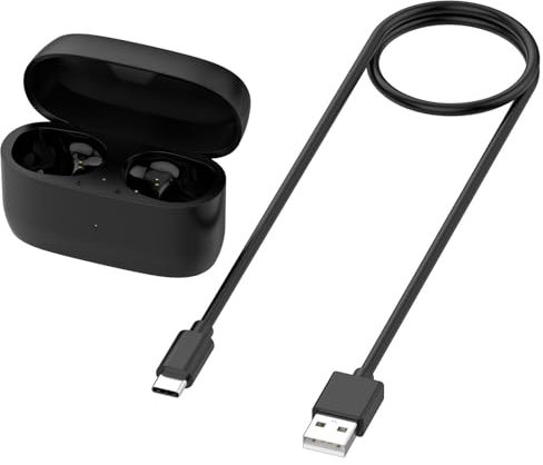 OURHZTB Custodia di ricarica cablata compatibile con Jabra Elite 4, Elite 3, custodia di ricarica di ricambio per cuffie wireless Jabra Elite 3, Elite 4