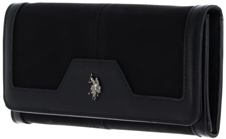 U.S. POLO ASSN. Geldbörse Monroe Flap Wallet Black schwarz