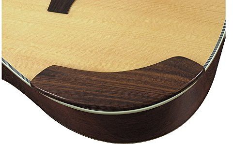 John Pearse® »ARMREST ORIGINAL - EBONY« Armauflage für Gitarre - Größe: Original - Holz: Ebony