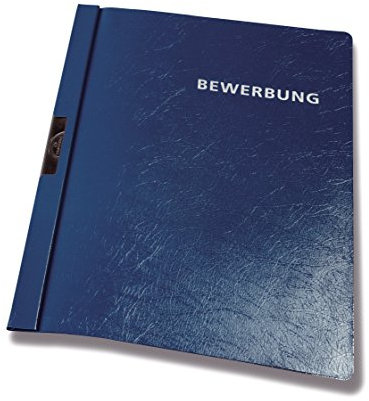 Durable 213619 Antrag mit Clip Weichfolie, starr, A4, 30 Blatt, dunkelblau