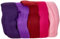RAYHER HOBBY 5365000 Filzwolle, Merinowolle, Kammzug, fein, 19 mic, 5 Farben je 10g, Lila-töne , 100% Schafschurwolle zum Filzen, 50g