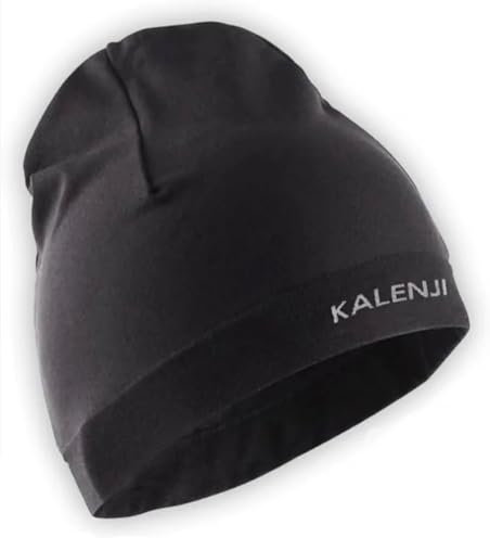 Kalenji Winddichter Hut, Schwarz, Einheitsgröße, Schwarz , One size