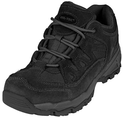 Mil-Tec Squad Schuhe 2,5 Inch • Taktische Halbschuhe mit Zehenkappe & Fersenschutz • Atmungsaktive Einsatzschuhe mit Eva-Sohle & griffigem Profil • Für Alltag & Outdoor geeignet
