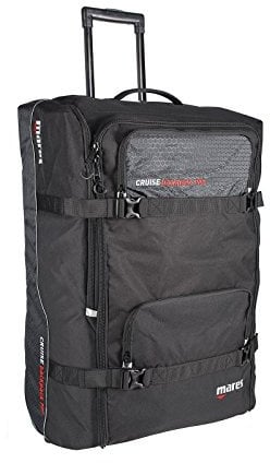 Mares Rucksack mit Rollen Cruise Pro, Black, 40 x 31 x 80 cm, 128 Liter