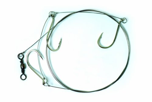 Lazer Sharp King Fish Piano 60-Inch Wire Rig with 3 Hooks, 120-Pound
