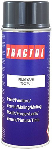 Tractol Fendt grau, Spray Lack, Schlepperlack Traktoren 400 ml
