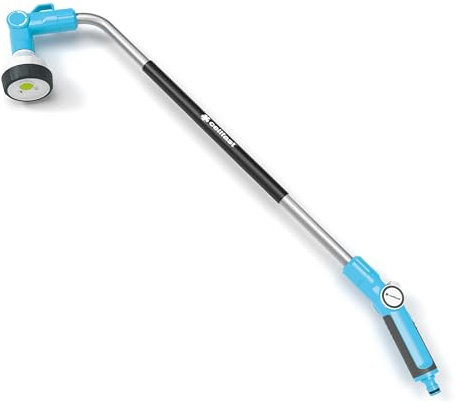 Cellfast Regulierbare multifunktionale Lanze Wasserlanze aus hochklassige Kunstoff mit regulierbarer Neigung des Kopfes, stufenlose Funktionsregulierung, 53-485