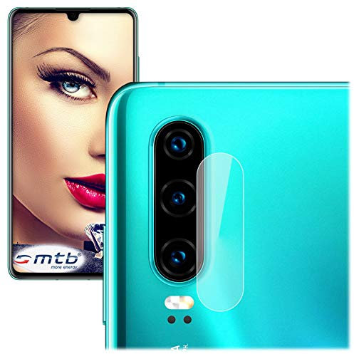 mtb more energy® Kamera-Schutzglas aus Tempered Glass für Huawei P30 (6.1'') - Schutz-Folie Glasfolie Rückseiten-Cam Linse Back
