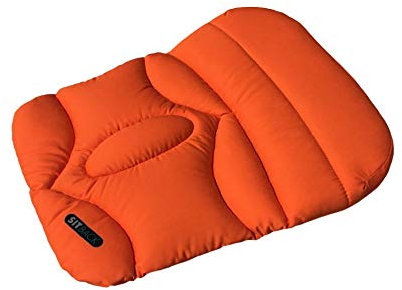 Sitback Basic Slim Keilkissen Stuhlkissen Autositzkissen Universal (neon orange)
