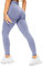 RIOJOY Scrunch Butt Leggings Damen High Waist Seamless Push Up Booty Leggins Hose für Sport Yoga Fitness Gym Workout, Lila M