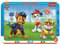 Trefl, Puzzle, Rahmenpuzzle mit Unterlage, 10 Teile, Das Paw Patrol-Team, für Kinder ab 2 Jahren