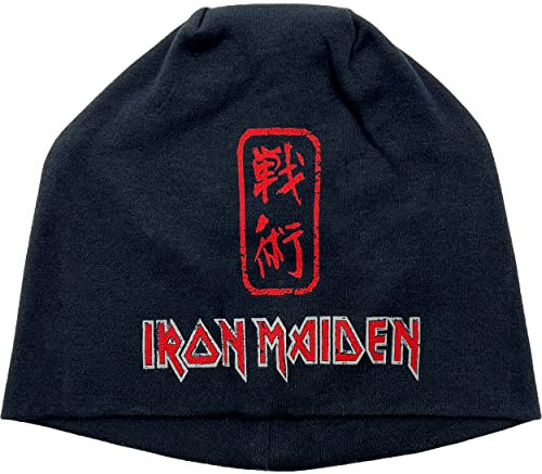 Iron Maiden 'Senjutsu' Skullcap Beanie Hat Black