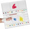 Quickdraw Supplies Artist Large Paint Mixing Folding Palette Rectangle Acrylic Watercolour Painting Tray, 26.5cm (YM-H2)