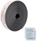 3M Dual Lock SJ3550 adhäsive band dünn extra stark klebepads Hochleistung klettband wasserfest ablösbar rückständelos Klettpunkte Klebeband Klebestreifen (3M SJ3550, 25mm x 4meter)