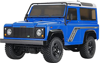 Tamiya 58700 1:10 RC Landrover Defender 90 CC-02 - ferngesteuertes Auto, RC Fahrzeug, Modellbau, Bausatz zum Zusammenbauen, Hobby, Basteln