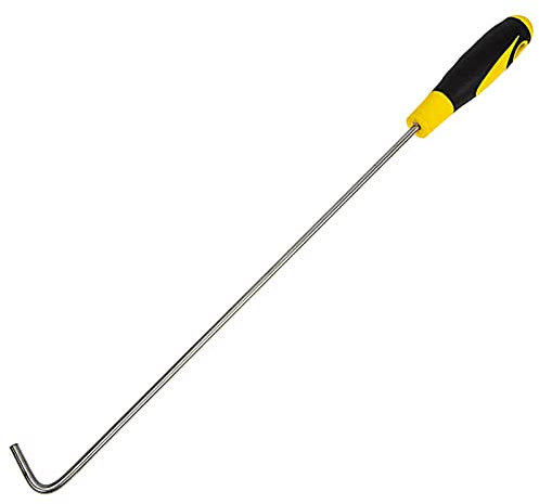 Alipis Roller Shutter Hooks - Loft Lid Lifter Handle Hooks for Doors & Manhole Covers - Stainless Steel & Rubber Duty Tools