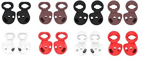 Silicone Eartips for Galaxy Buds Live, Ear Hook Cover Grip Tips Replacement, Anti-Slip, Sport Earbuds Buds Set, Earphones Protective Accessories