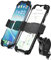 ENCASED Dual-Fahrrad-Handyhalterung, verstellbare Handyhalterung für 2 Handys, universelle Passform für Fahrrad/Motorrad/E-Bike für iPhone und Android-Handys