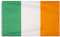 MUWO Flagge Nations Together 90 x 150 cm Nationalmanschaften, doppelseitige Gartenflagge, wetterfeste Fanflagge, Fußballflagge Polyester Länderfagge Deutschland mit Ösen (Republik Irland)
