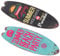 Retro-Deko -Deko Retro-Wohndeko Surfbrett-Schmuck Marine-Stil Dekoration Strand-Surfbrett-Schild Indoor-Surfbrett-Plakette Dekorationswand Surfbrett-Deko Wohnornament 2St