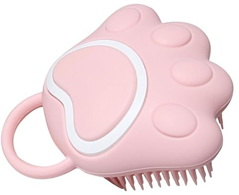 Beaupretty 3pezzi Spazzola Massaggiante Per Capelluto Silicone Dei e Detersione Per Doccia e Pulizia Personale