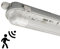 Ledvion - Armature LED TL, 120CM, 12W, 4000K, IP65, Inclus Tube LED TL & Détecteur de Mouvement