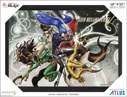 Level Up Labs Pixel Frames PLAX: Shin Megami Tensei - 3D Framed Lenticular Poster - 10x12