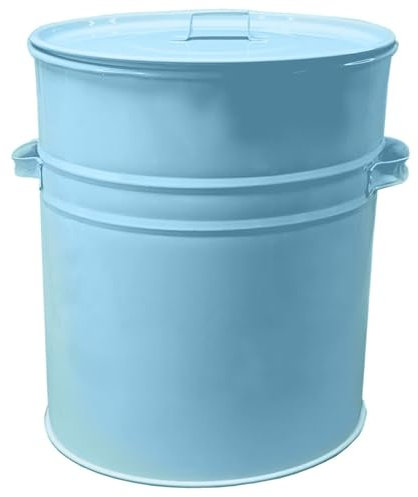 Vision4ever 1x Blue 30L Nappy Changing Dispose Diapers Nappy Bin Storage Pail Bucket and Lid useful For Newborn Baby