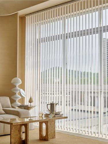 ShEyle Lamellenvorhang Raumverdunkelnd Komplettset Vertikaljalousie Schiebevorhänge Lamellen Jalousien für Wohnzimmer Büro Fenster Tür,Anpassbare Farben und Größen,Breite x Höhe (150cm x 250cm)