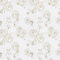 Timeet Film adhésif pour meubles - Motif fleurs blanches - 44 x 1000 cm - Texture blanche avec motif floral doré - Imperméable - Film pour meubles - Pour meubles, salon, chambre à coucher