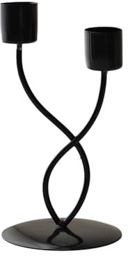 NIHENHAO Nordic Styles Kerzenhalter aus Metall, Vintage-Stil, dekorativer Kerzenständer für Hochzeit, Esstisch, Mittelstück