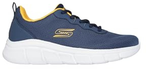 Skechers Men's BOBS B Flex Shoes, Navy, 6.5 UK