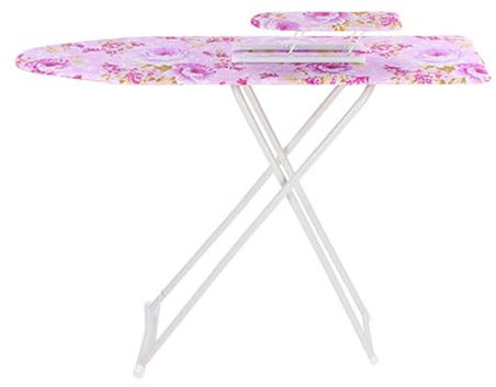 Ironing Board 36×12, Wide Heavy Duty Full Size Iron Board with Retractable Iron Rest, Foldable Ironing Board Sturdy Ironing Boards with Padding, Height-Adjustable Folding Tabletop Ironed Boards