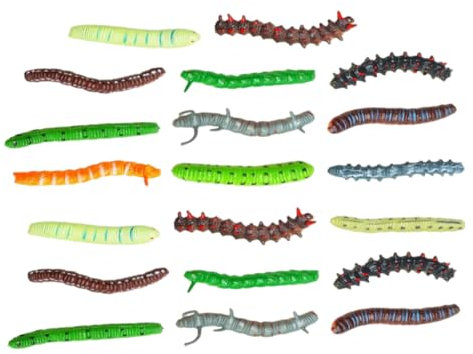 Alasum 20 Stück Realistische Plastikmodelle Lernspielzeug Verschiedene Arten Für Jungen Und Mädchen Die Halloween-partygeschenke Lernen