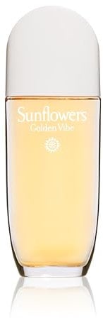 Elizabeth Arden - Sunflowers Golden Vibe Eau de Toilette pour Femme - Spray Vaporisateur - Senteur Exotique été - A base de Coco, Vanille, Tiaré