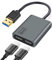 XinYaa USB 3.0 to Dual HDMI Adapter, MST USB to 2x HDMI Monitor Converter, HDMI Splitter for Dual Monitors, Support 3 Different Screens (Extend & Mirror) for Windows & Mac