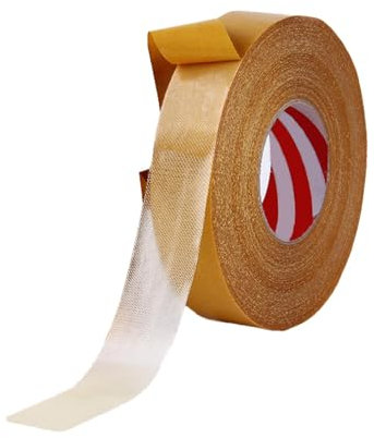 Double Sided Tape for Rugs, Heavy Duty Mounting Adhesive Tape, Strong Rug Gripper Sticky Roll, Non-Slip Carpet for Hardwood, Tile, Laminate, and Floor Protection, 1 Piece