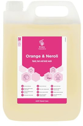 Evans Orange & Neroli Hand, Hair, Bodywash ‑ 5ltrs