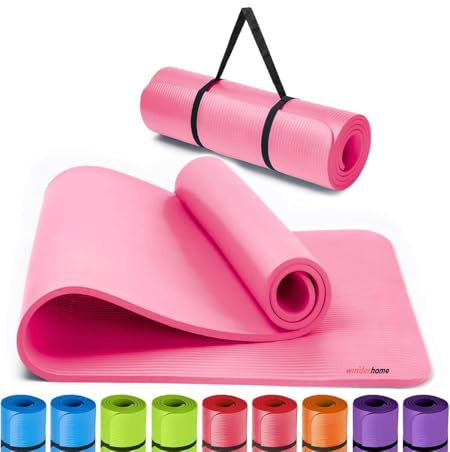 Winder Home | Yogamatte, Fitnessmatte Rutschfest Und Trainingsmatte, Yoga Matte Dicker, Sportmatte Dicke, Gym Matte, Yogamatte Rutschfest, Sportmatte Groß