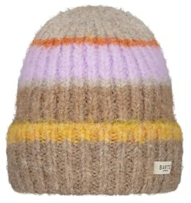 Barts Damen Beanie bunt gestreifte Wintermütze Strickmütze Haputale