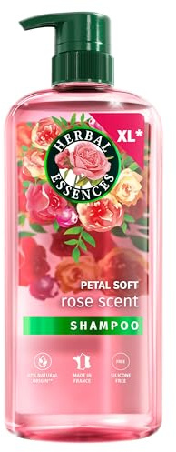 Herbal Essences Douceur Rose Shampooing Cheveux Secs 650ml