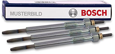 3x Glühkerze ORIGINAL BOSCH Duraterm GLP023 0250202023
