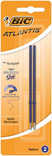 BIC Kugelschreibermine refill X-Smooth, Blister à 2, blau