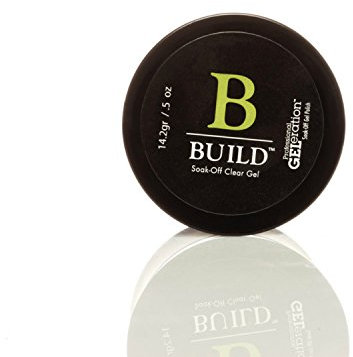 Jessica Nail Gel Polish System Geleration Soak Off Build Soak-Off Clear - .5Oz