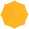 paramondo Tela de Recambio para Sombrilla Parasol Interpara Redonda Ø 350cm, incl. Air Vent, Lavable, Amarillo