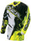 O'NEAL | Motocross-Jersey | MX Enduro | Gepolsterter Ellbogenschutz, V-Ausschnitt, atmungsaktiv | Element Jersey Shocker | Erwachsene | Neon Gelb | Größe L