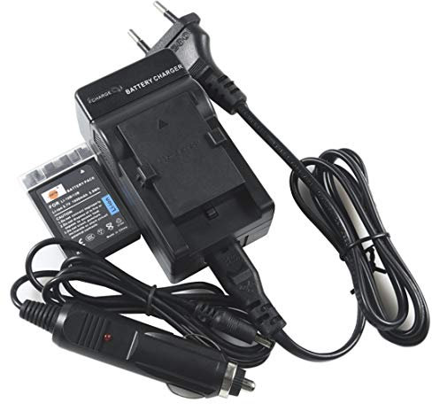 DSTE 2-pack Rechange Batterie et DC82E Voyage Chargeur pour Olympus LI-10B C-50 C-60 C-70 C-470 C-760 C-765 C-770 C-5000 C-7000 D-590 X-1 X-2 X-3 X-500 FE-200 IR-500 Stylus 300 400 410 500 600