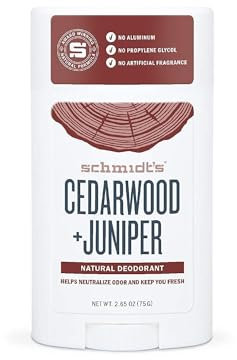 Schmidt's Deodorant - Natural Deodorant Cedarwood + Juniper - 2.65 oz. by Schmidt's Deodorant