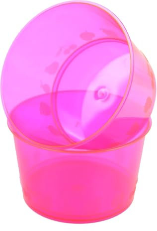 COPPETTE IN PLASTICA CC 300 PER MACEDONIE GELATI E YOGURT BICCHIERI TRASPARENTI COLORATI PLASTIC CUP FOR ICE CREAM (PZ 300)